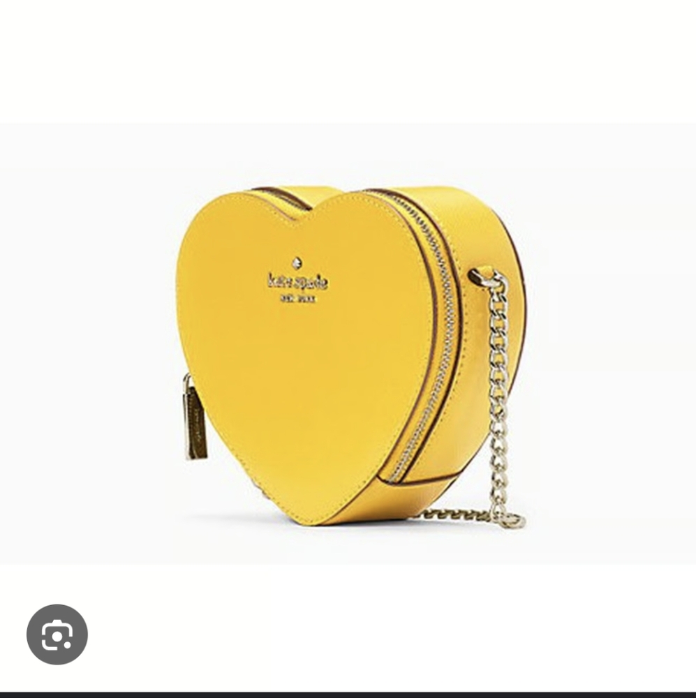 Kate Spade mini Love Shack Crossbody Bag in 🥭 Mango Ice - New in original bag